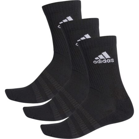 Adidas Cush Crew Socks 3-pack Black
