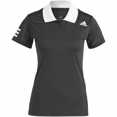 Adidas Club Polo Shirt Ladies Black/White