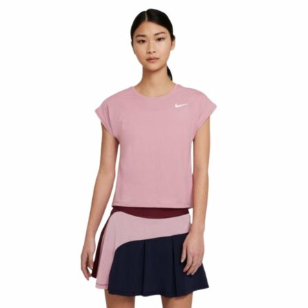 Nike Court Dri-Fit Victory Women's T-shirt Elemental Pink/White