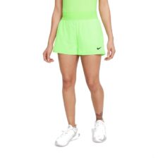 Nike Court Dri-Fit Victory Shorts Ladies Lime Glow/Black