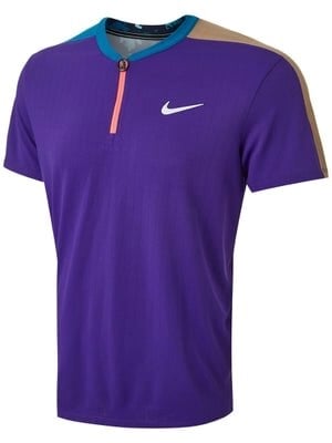 Nike Court Breathe Slam Polo Purple