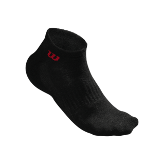 Wilson Men's Quarter Sock 3-Pack Black