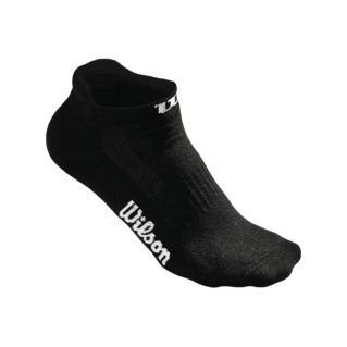 Wilson No Show 3-pack Women Black/White