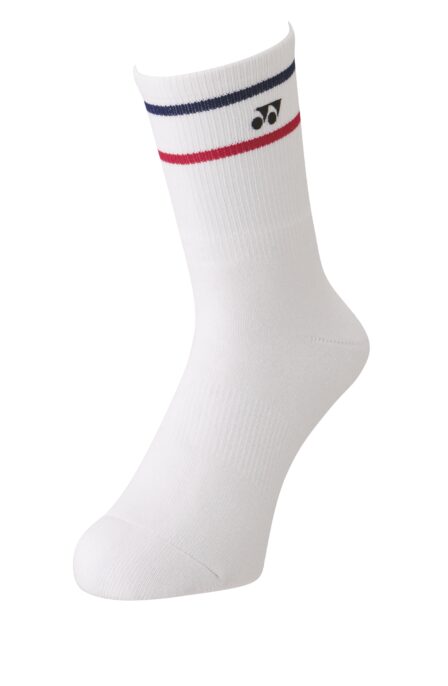 Yonex 19172AYX 75th Sport Crew Socks White/Red