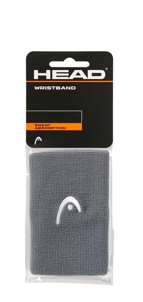 Head Double Sweatband Grey 2-Pack