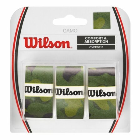 Wilson Overgrip Camo Green 3-pack