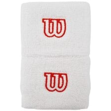 Wilson Sweatband White 2-Pack