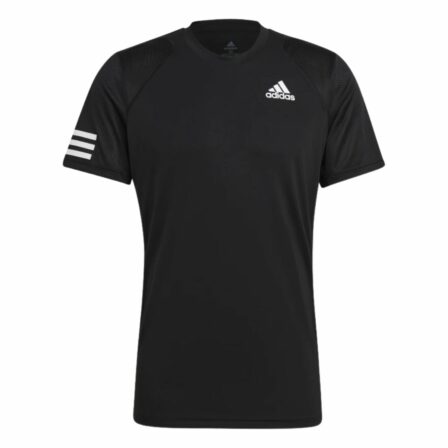 Adidas Club 3-Stripes T-Shirt Black