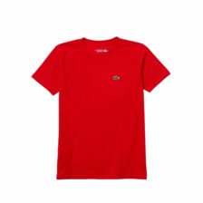 Lacoste Sport Breathable Cotton Blend Junior T-shirt Red