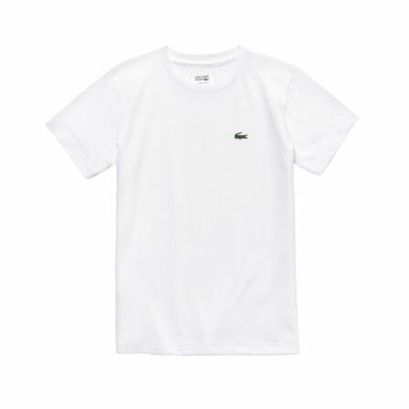 Lacoste Sport Breathable Cotton Blend Junior T-shirt White