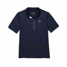 Lacoste Sport Breathable Stretch Women's Polo Shirt Navy