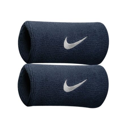 Nike Kaksinkertainen hikinauha tummansininen 2 Pack 2 Pack