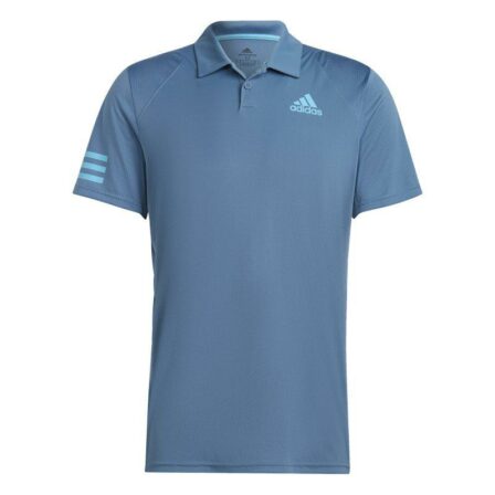 Adidas Club 3-Stripes Pikee Shirt Blue