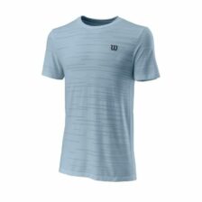 Wilson Kaos Rapide Crew T-shirt Blue Fog