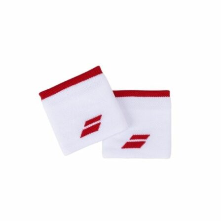 Babolat-Logo-Wristband-WhiteFiesta-Red