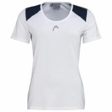 Head Club Tech T-shirt Women White/Dress Blue