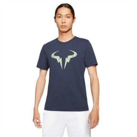 Nike Rafa T-shirt Obsidian/Lime Glow