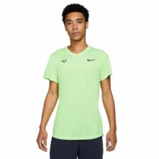 Nike Rafa Challenger T-shirt Lime Glow/Obsidian