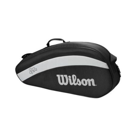 Wilson Roger Federer Team 3 Bag Black