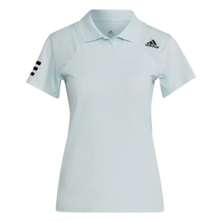 Adidas-Club-Polo-Shirt-Dame-Light-Blue-tennis-polo