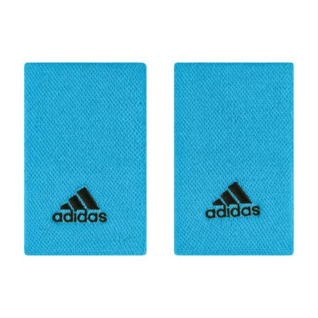 Adidas Wristband Large Bright Cyan/Black