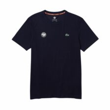 Lacoste Roland Garros Edition Performance T-shirt Navy Blue