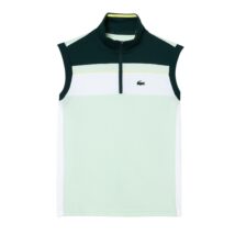 Lacoste Contrast Ripstop Piqué Ultra-Dry Polo Shirt Women Green/White