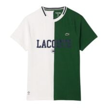 Lacoste x Daniil Medvedev Ultra-Dry Tennis T-shirt White/Green
