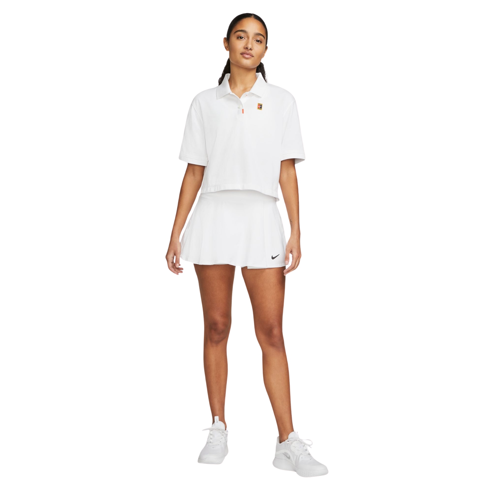 nike victory court tennis skirt white