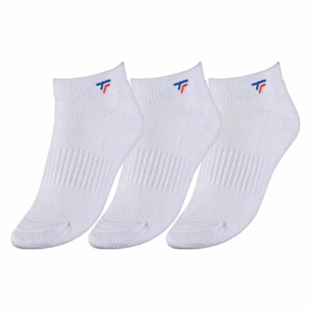 Tecnifibre Low Cut Socks 3-Pack White
