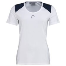 Head Club Tech T-shirt Women White/Dress Blue
