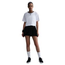 Nike Heritage Women Dri-FIT Short-Sleeve Cropped T-Shirt White